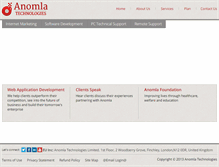 Tablet Screenshot of anomla.net